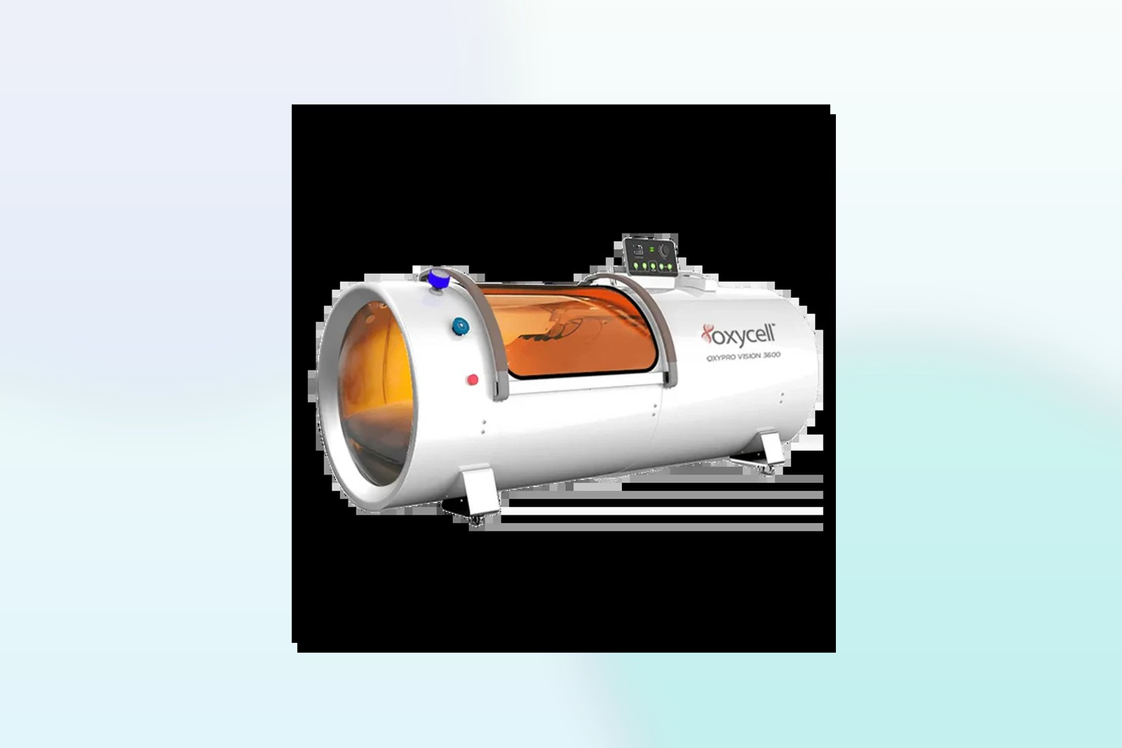 OxyCell hyperbaric oxygen chamber at Health Hax in Mooresville, NC