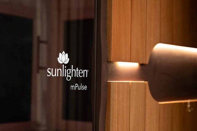 Infrared sauna at Health Hax in Mooresville, NC