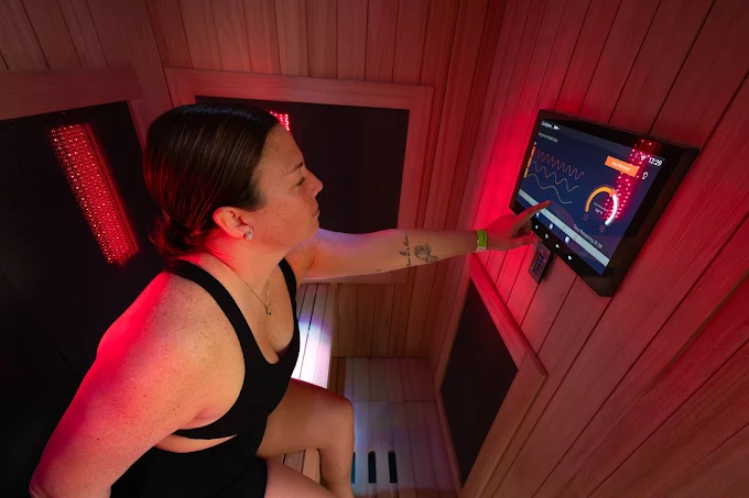 Infrared Sauna at Health Hax in Mooresville, NC
